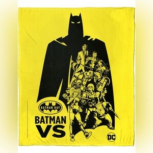 Northwest DC - Batman Silk Touch Throw Blanket, 50" x 60", Batman Versus
